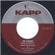 Jane Morgan And The Continentals - In Paree / Take Me Away